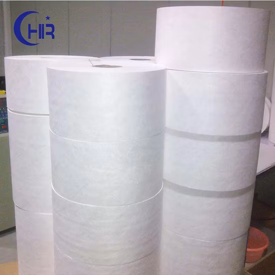 Trellis Pattern 55GSM Microporous Film Glue with Breathable Nonwoven Fabric for Coverall